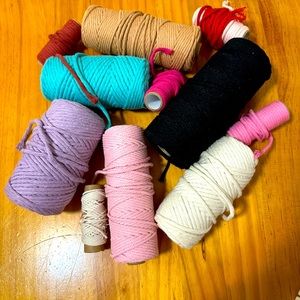 Macrame cord 3mm,diy kit